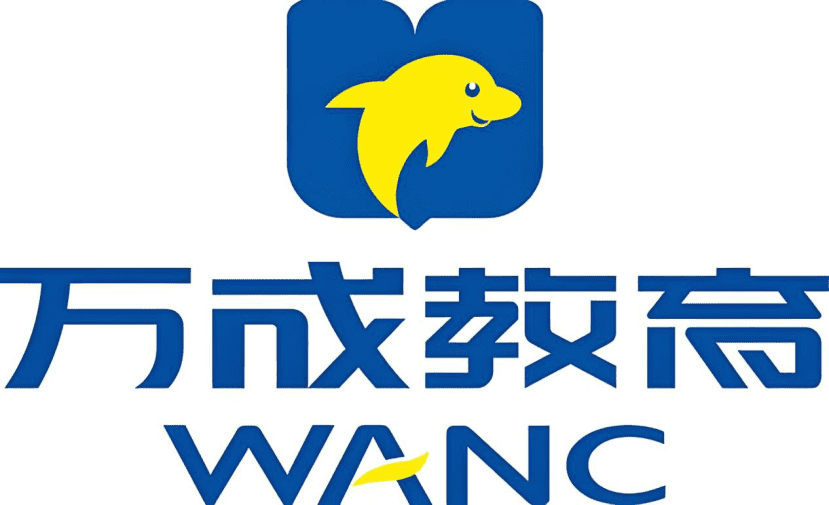万成教育 标志